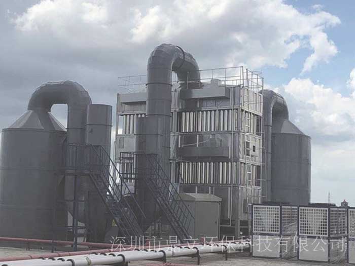 中山濕式靜電廢（fèi）氣淨化處理工程案例（lì）